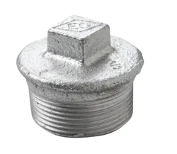 Draadstop, zwart gietijzer, 1/4" M, Atusa